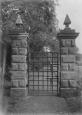 Halkett House gate vintage photo